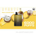 XCOOL VAPOR 6000 Puffs barato vapor desechable